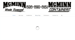 Desktop Screenshot of mcminnwaste.com